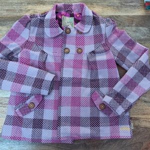 Billabong Pink Plaid Jacket